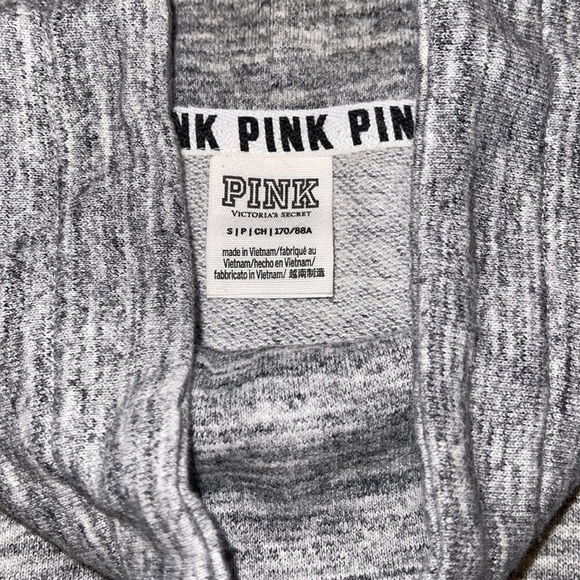 💗HP💗 PINK color block cowl neck - Picture 2 of 4